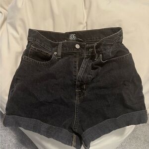 BDG Black Jean Shorts High-Waisted Vintage Style